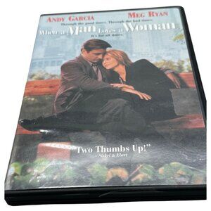 When A Man Loves A Woman DVD 1994 Andy Garcia & Meg Ryan English READ